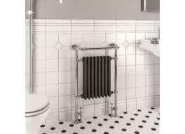 Eastbrook Isbourne Heated Towel Rail Chrome and Anthracite